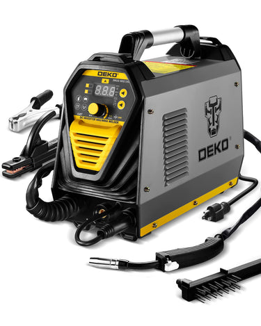 135Amp DEKOPRO MIG/MMA Welder,110V Flux MIG/Stick/Gass MIG 3 in 1 welding machine IGBT DC Inverter